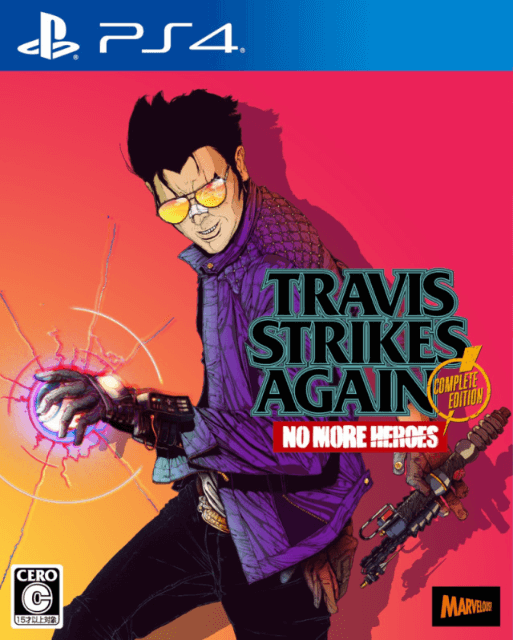 Travis Strikes Again: No More Heroes Complete Edition box art for Playstation 4